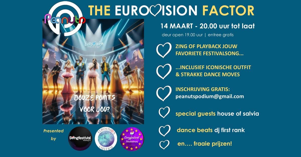 The Eurovision Factor in Caf\u00e9 Peanuts (Tilburg)