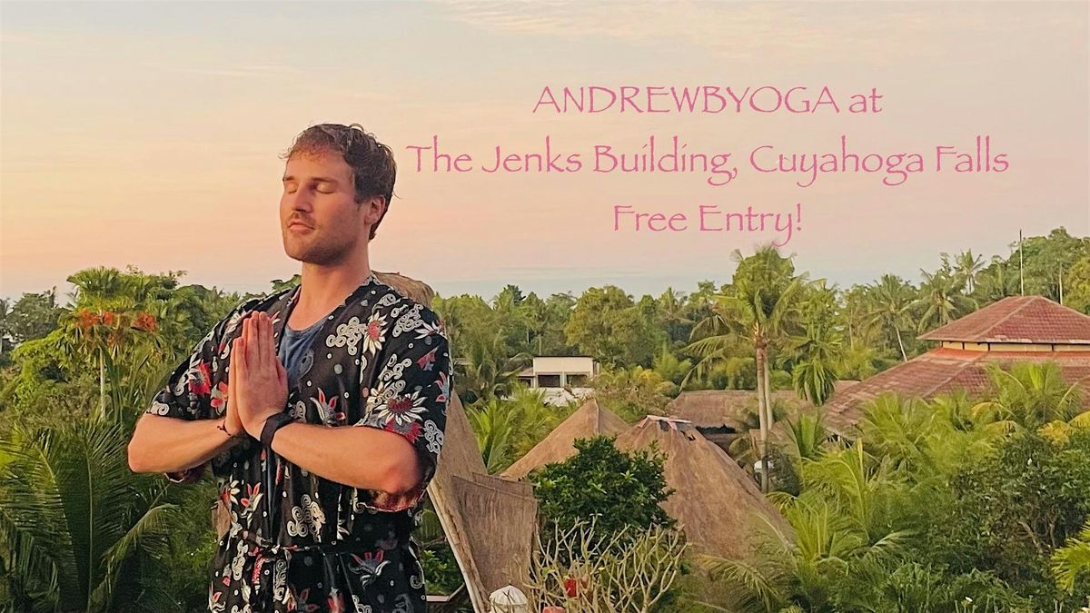 Yoga at the Jenks Building, Cuyahoga Falls with AndrewBYoga