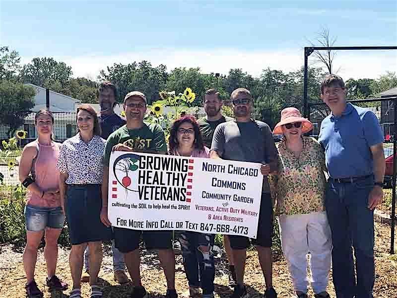 Growing Healthy Veterans Food Forest Tree Planting