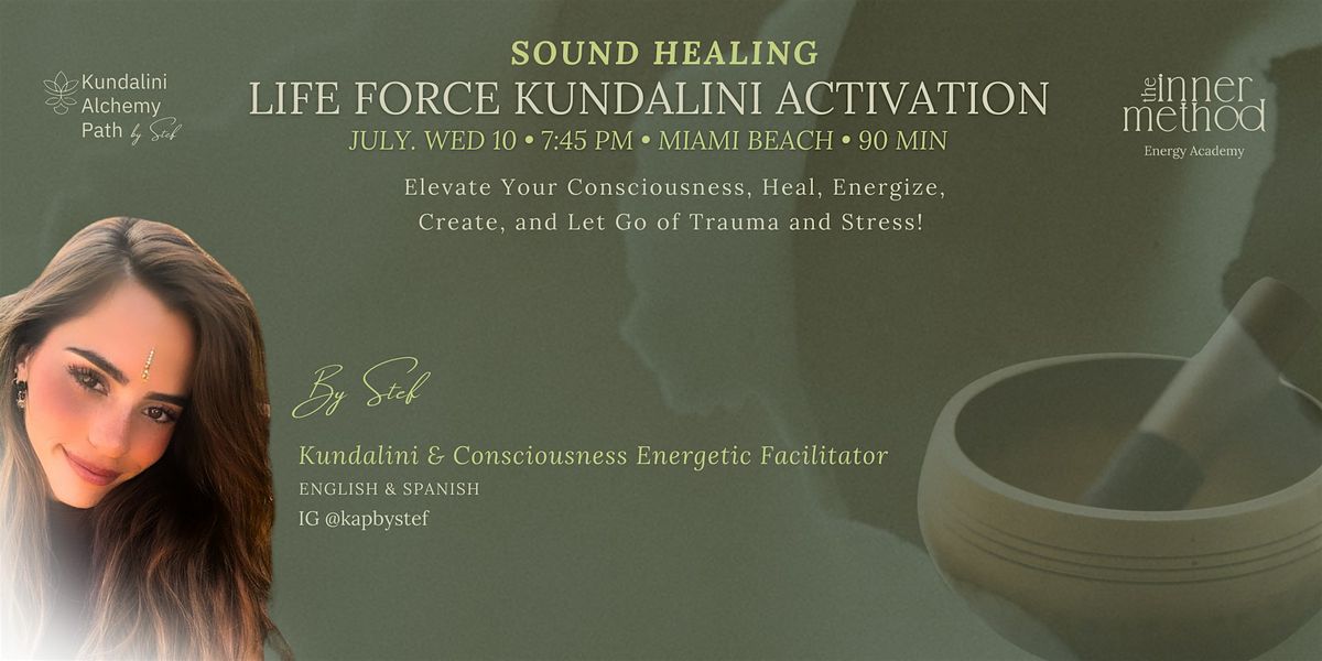 KAP Kundalini Activation By Stef -  & Sound Healing