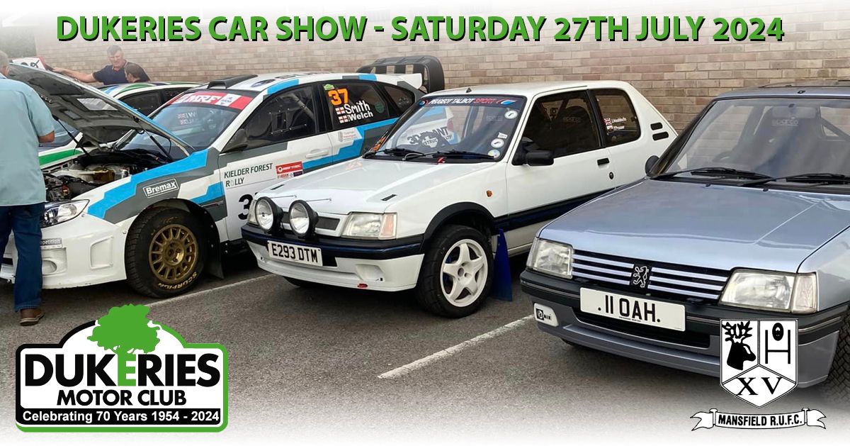 2024 Dukeries Car Show