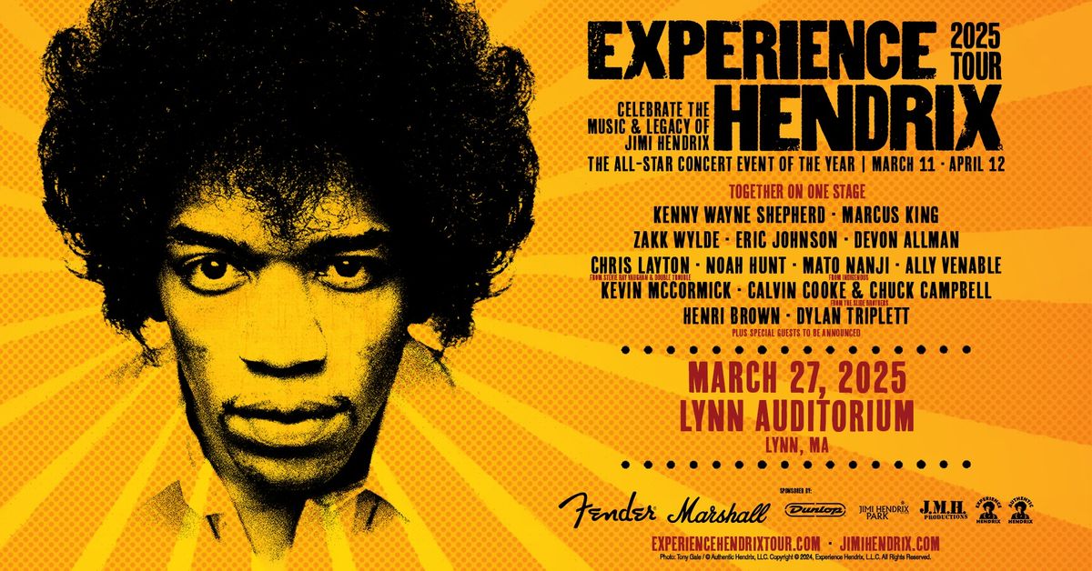 2025 Experience Hendrix Tour