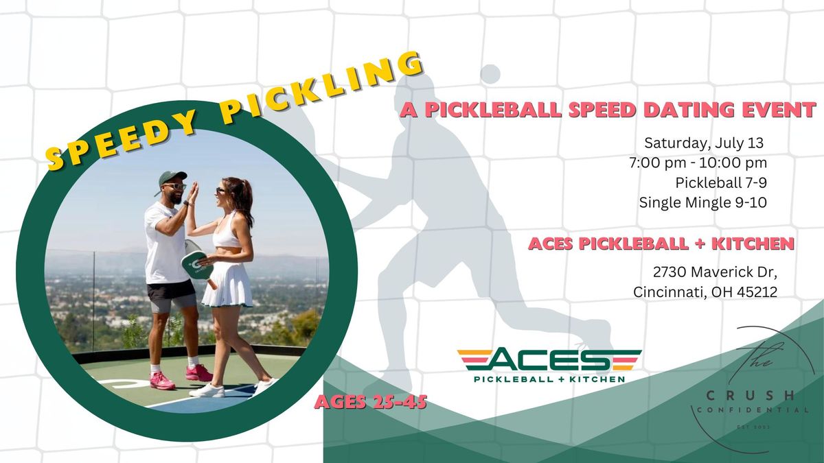 Speedy Pickling: A Pickleball Speed Dating Event!