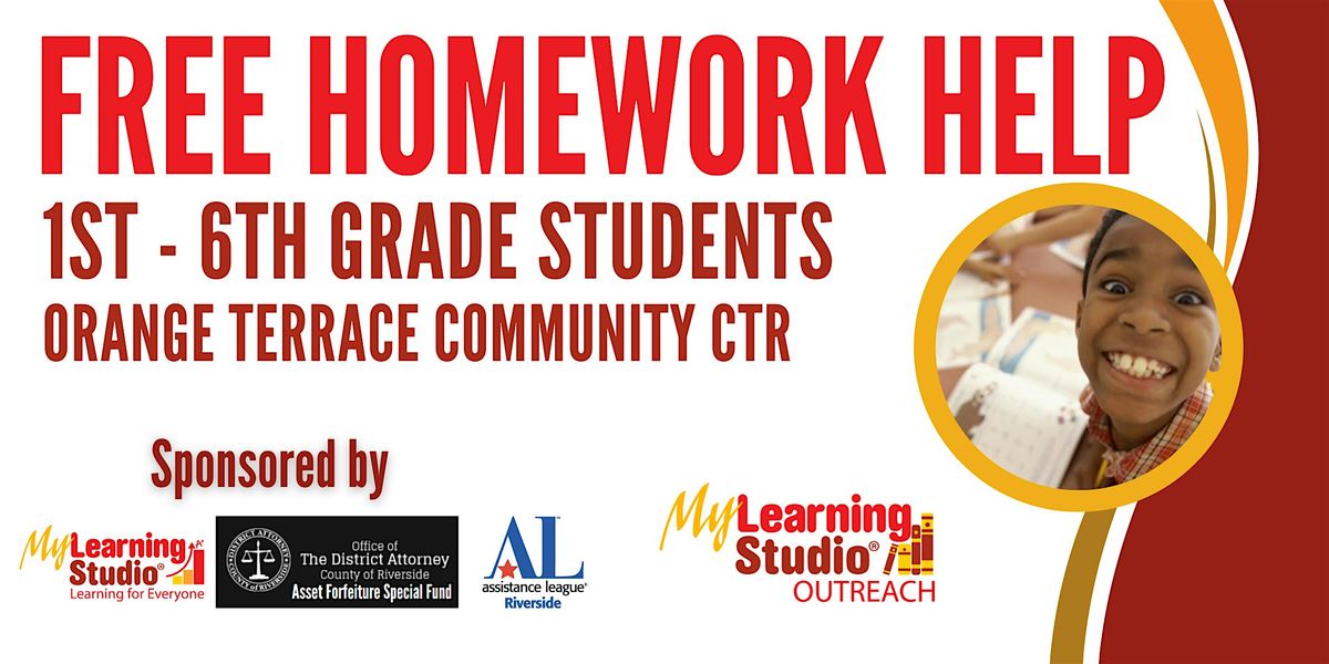 FREE Homework Help Tutoring Program!