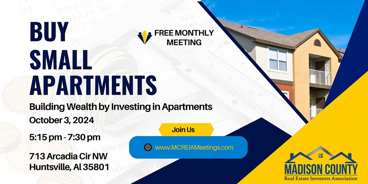 Small Apartment Investing Made Easy!!!