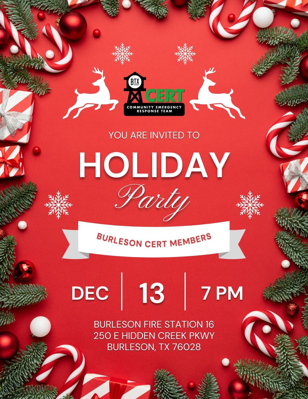 Member Holiday party