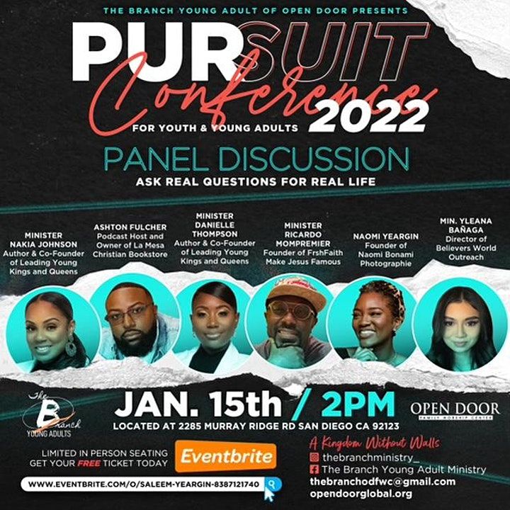 Pursuit Conference 2022 (Bringing the Real Power Back), Faith Community