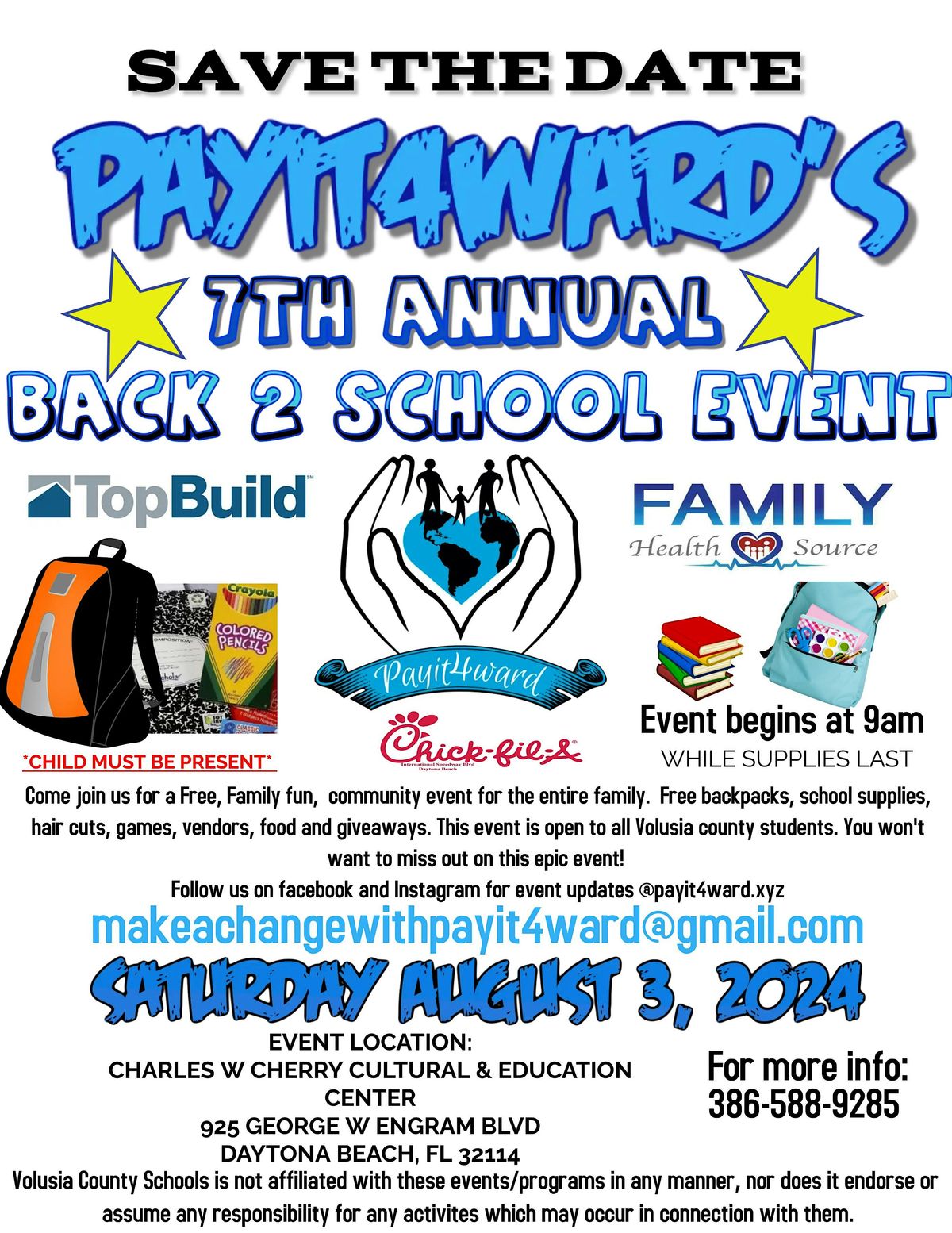 Backpack Stuffing Event