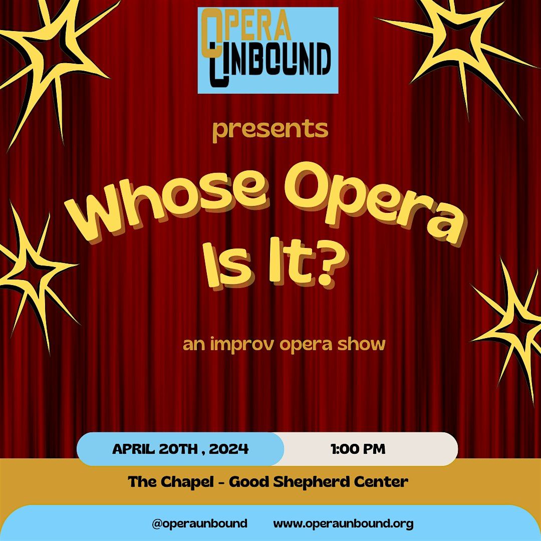 Whose Opera Is It?