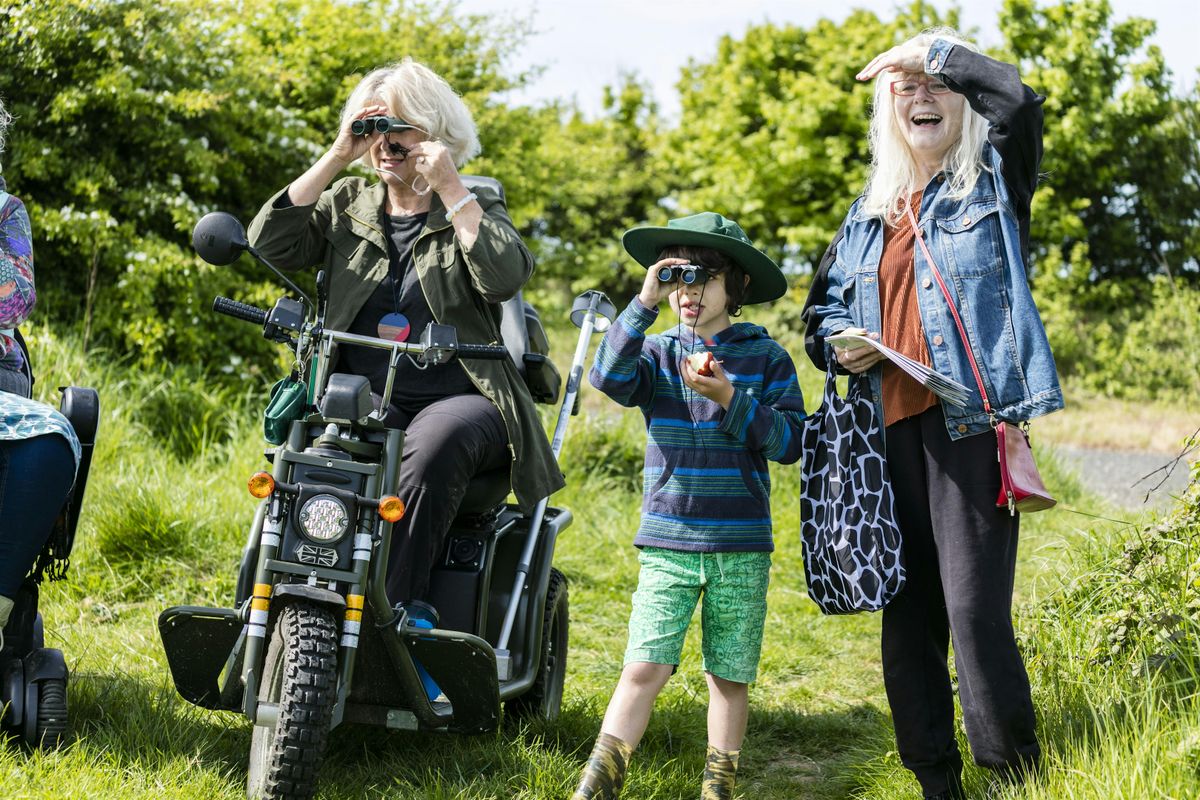 GOGA DOVER: Wild with Wheels accessible walk Dover & Deal 6 wk COURSE Free