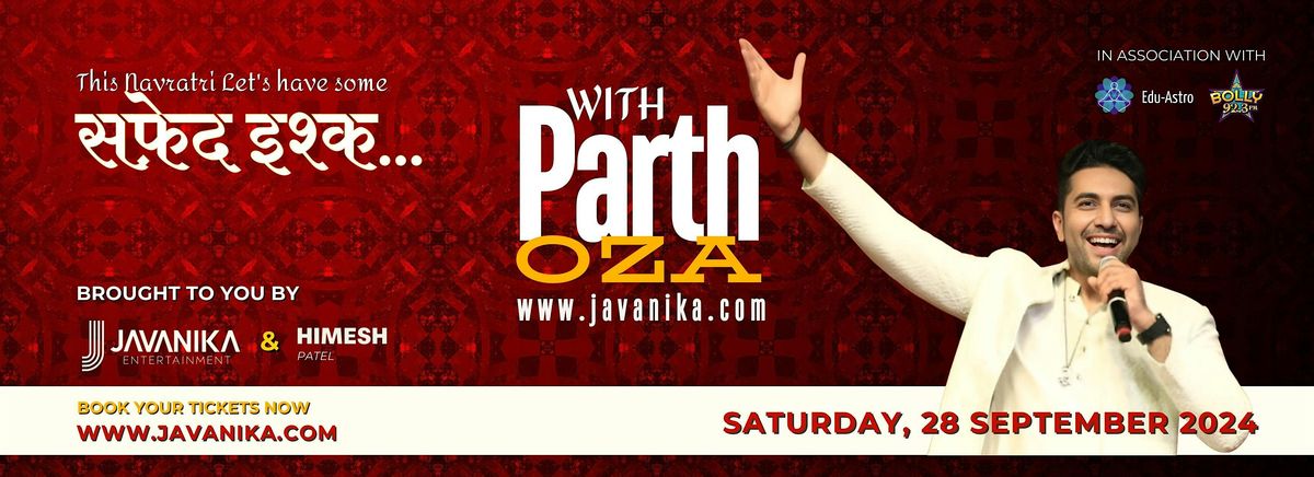 Parth Oza Live Garba "SAFED ISHQ"