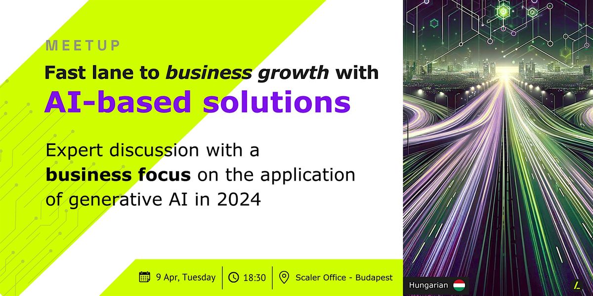 Fast lane to business growth with AI-based solutions