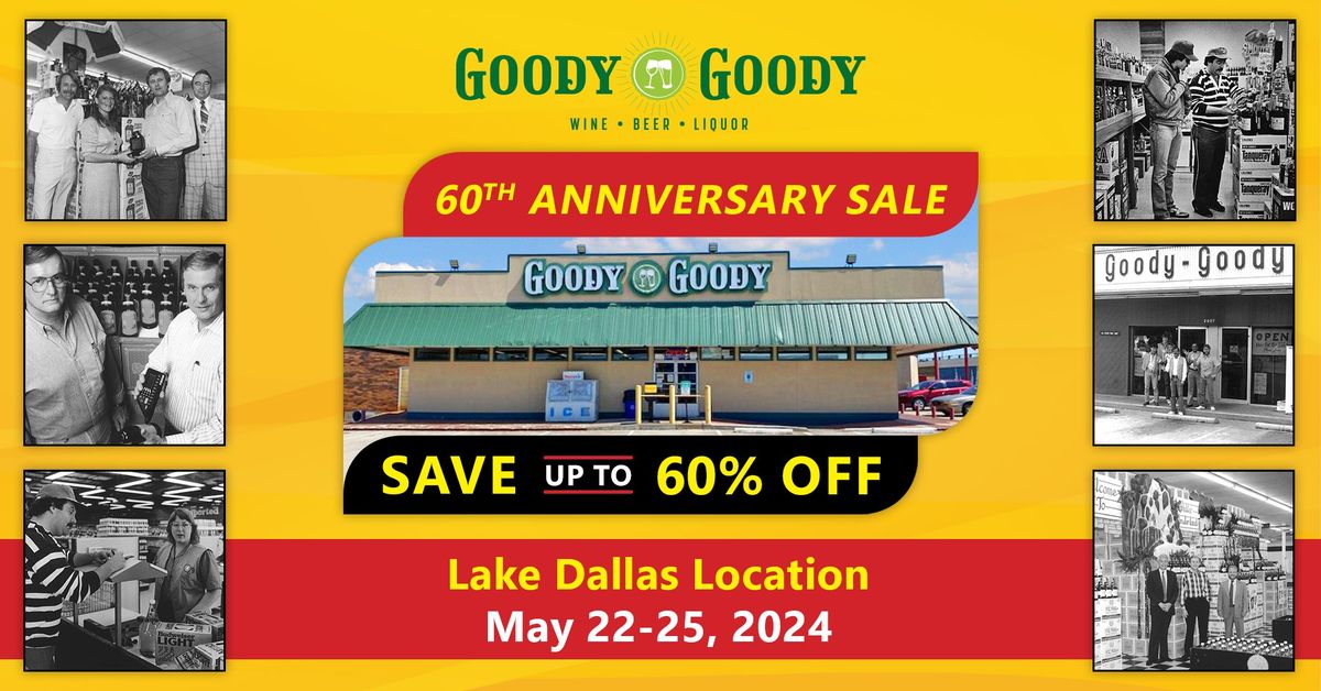 Lake Dallas Anniversary Sale - Up to 60% Off 1,000+ Products