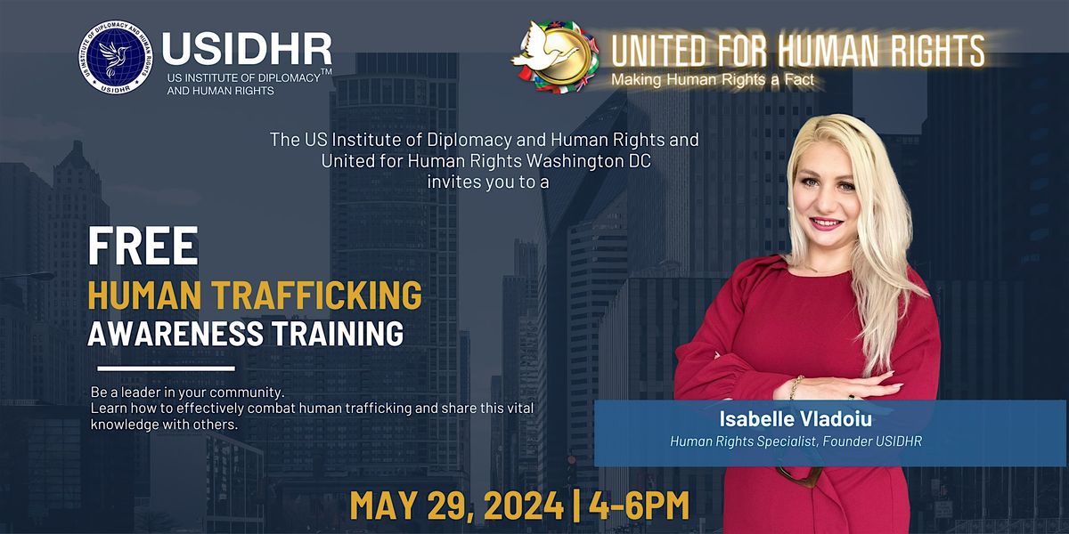 Human Trafficking Awareness Training