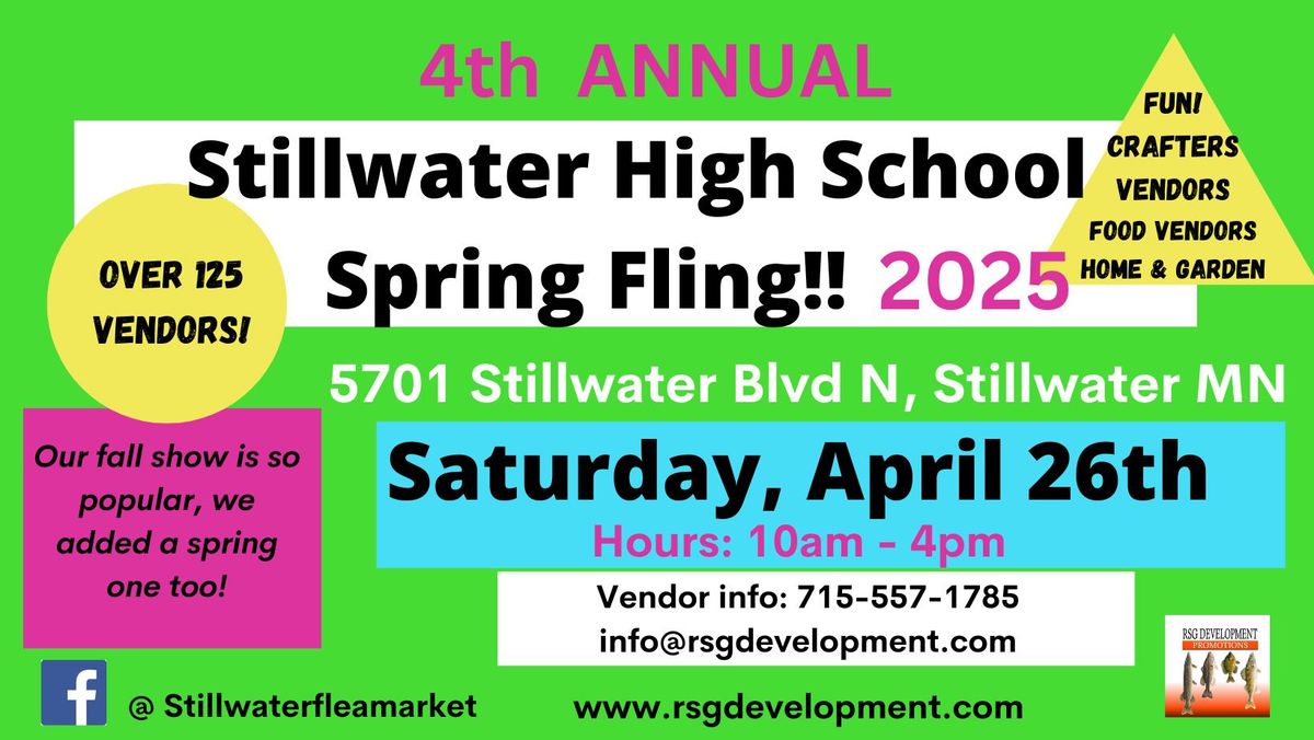 Stillwater High School - Spring Fling Craft & Vendor Show