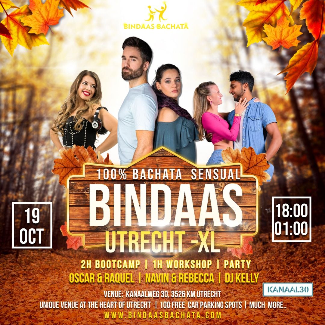 BINDAAS Utrecht XL - October 19 - New Location