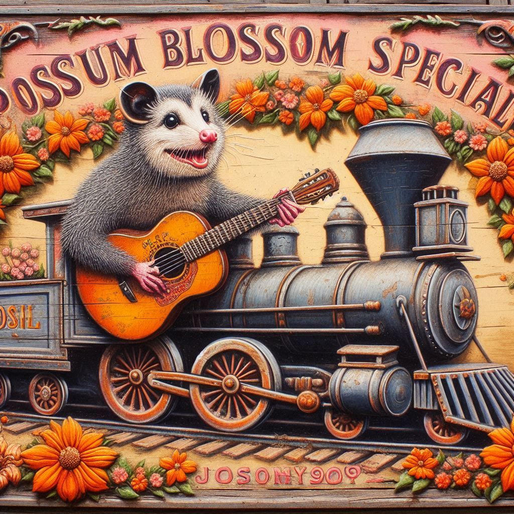 Possum Blossom Special @ Street Painting Festival