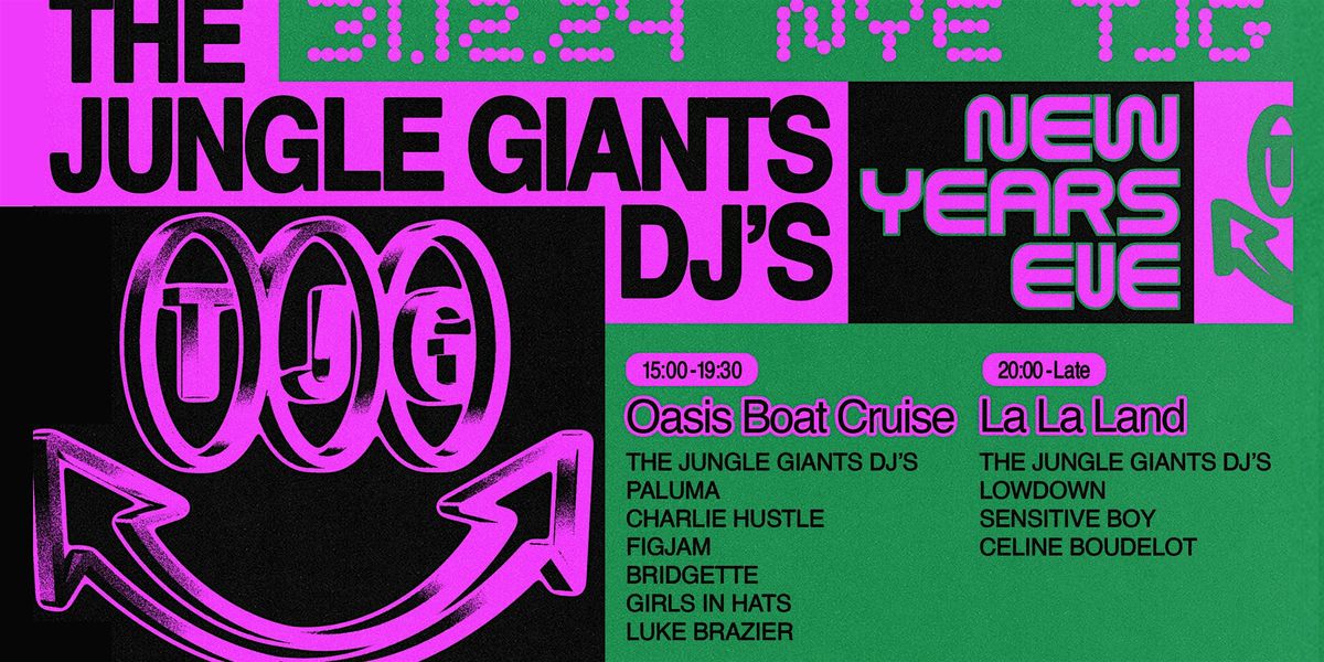 NYE w\/ The Jungle Giants DJs - 31st December 2024