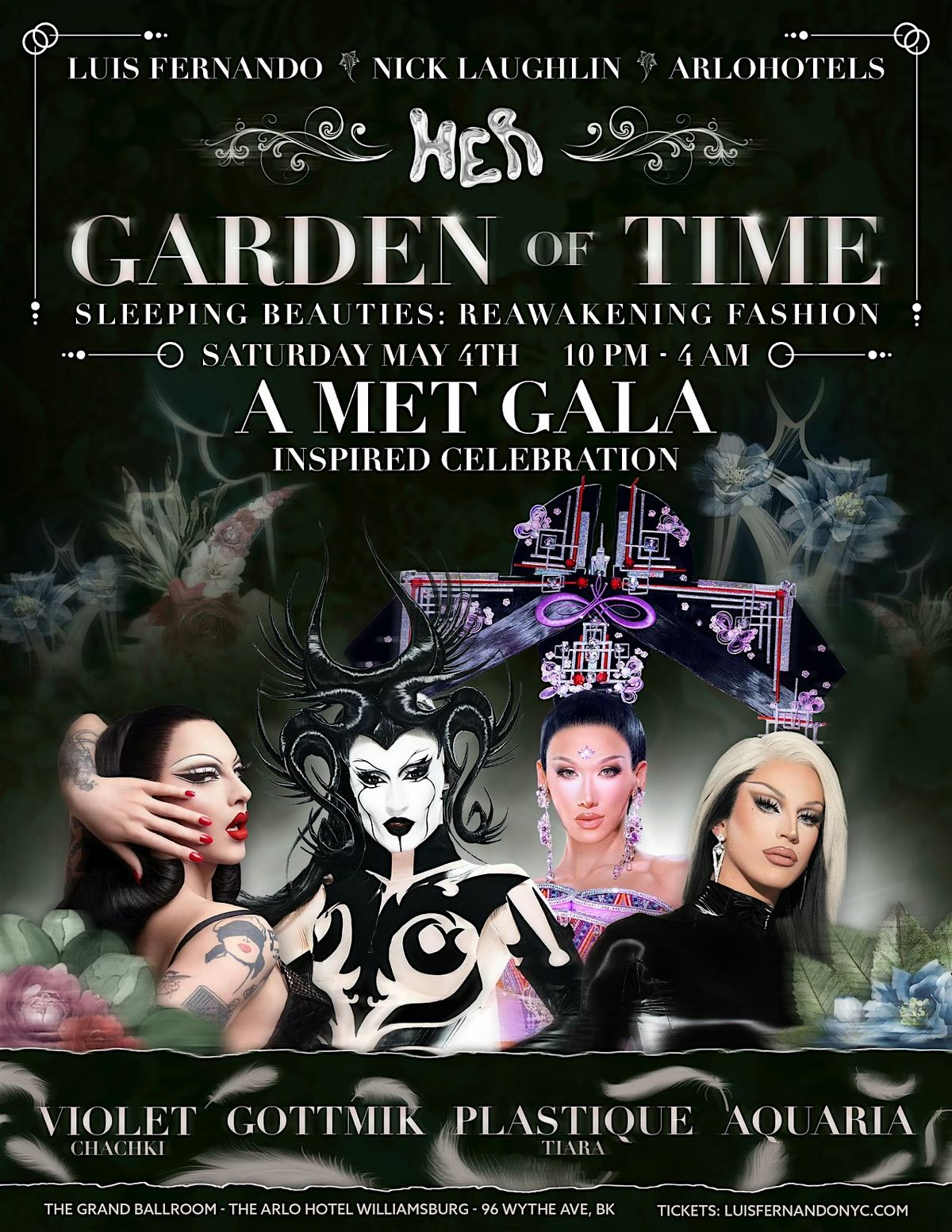 HER: GARDEN OF TIME - A MET GALA Inspired Celebration