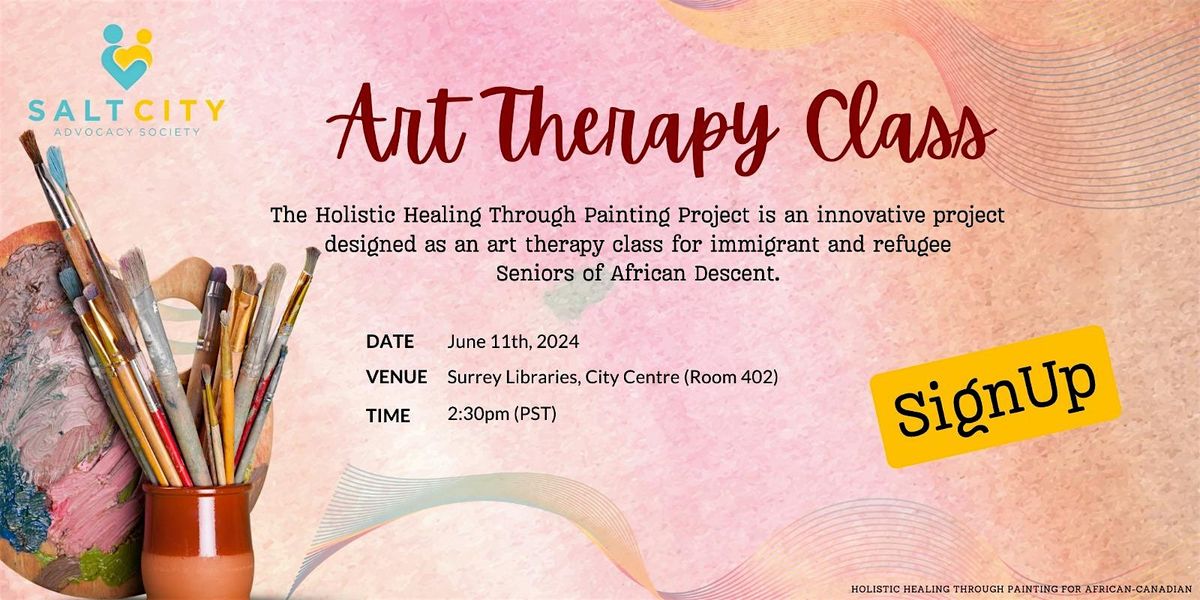 Holistic Healing Through Painting for African-Canadian Seniors