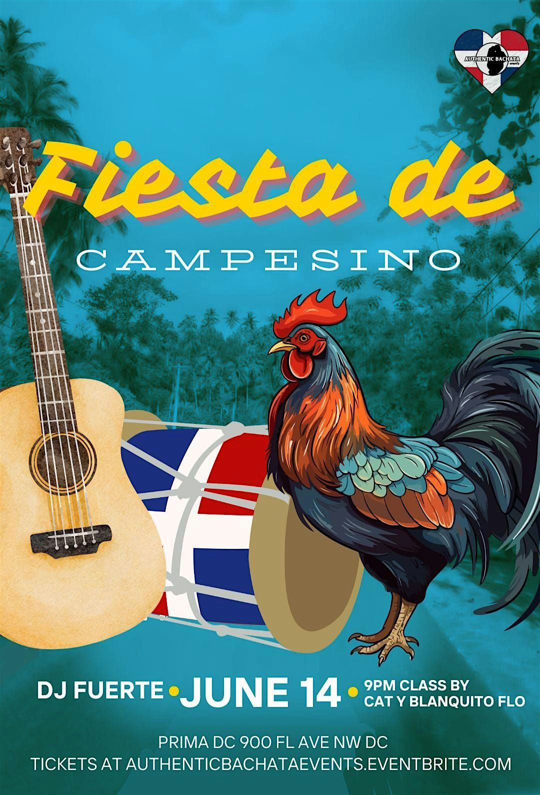 Fiesta de Campesino at Prima DC - Authentic and Traditional Bachata