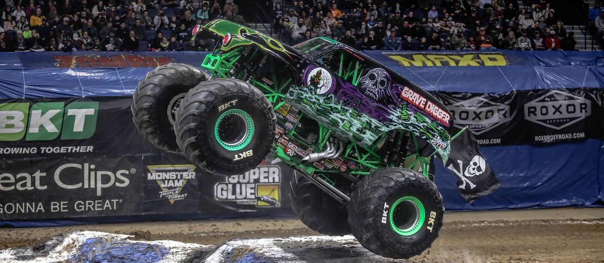 Monster Jam at Tingley Coliseum