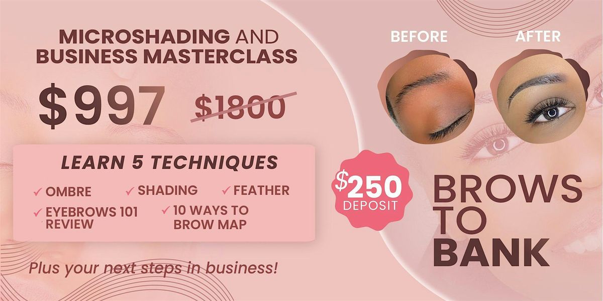 ATL NOVEMBER 4 | Microshading and Business Masterclass