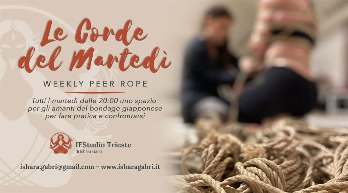 Le Corde del Marted\u00ec - weekly peer rope