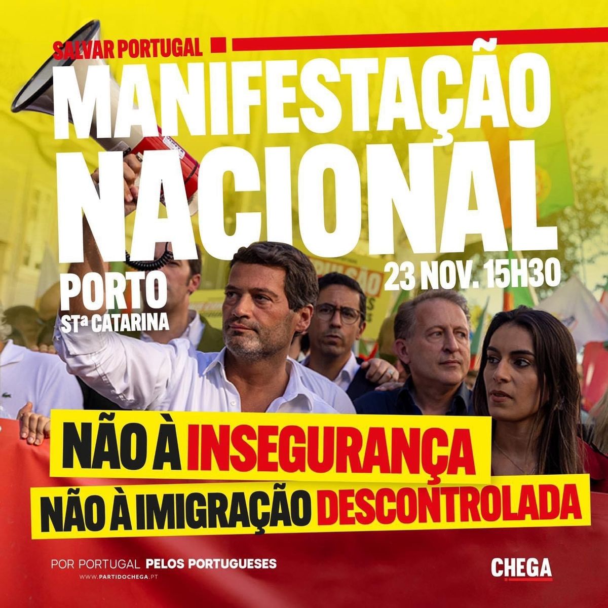 Manifesta\u00e7\u00e3o do pr\u00f3ximo dia 23 de novembro, no  porto\n\n