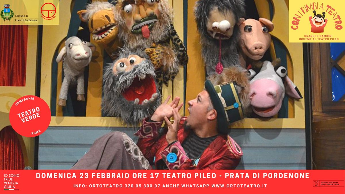 A Prata di Pordenone Teatro Verde presenta 1,2,3\u2026 CANTATE CON ME!