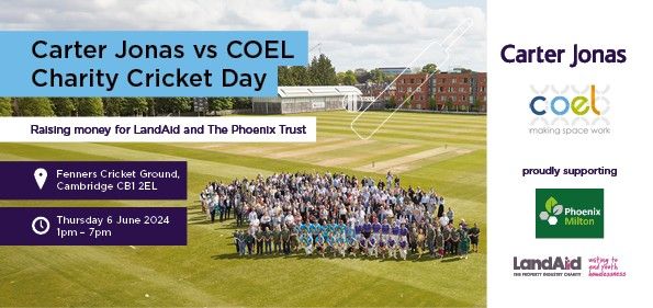 Carter Jonas vs COEL Charity Cricket Day