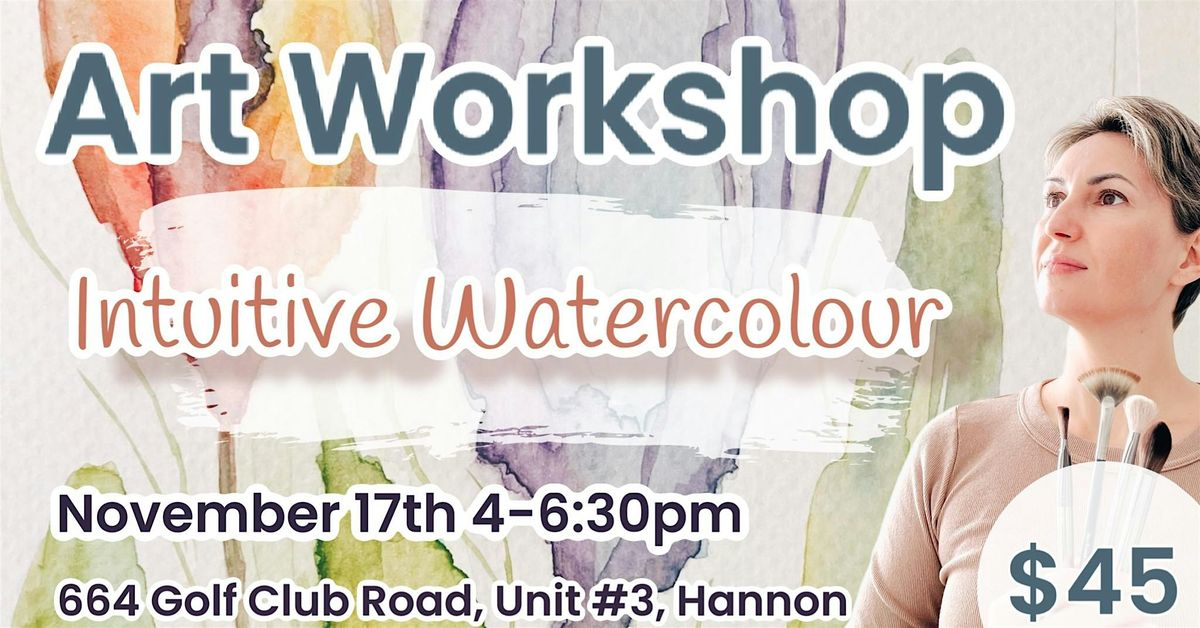 Art workshop \u201cIntuitive Watercolour\u201d