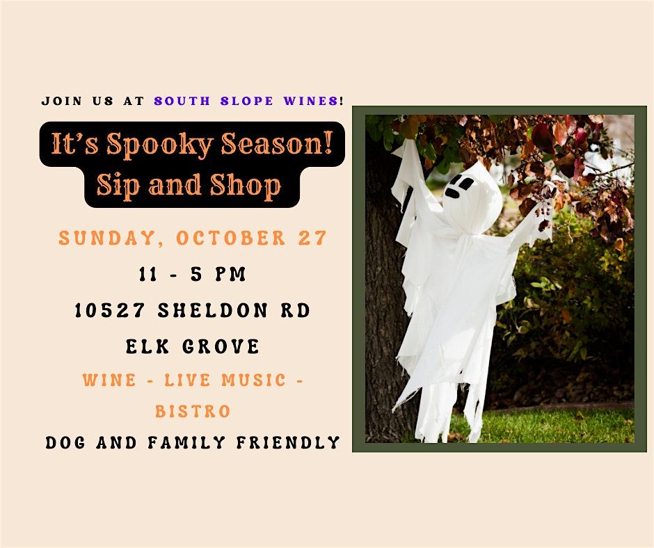 Spooky Season Sip & Shop @ South Slope Wines