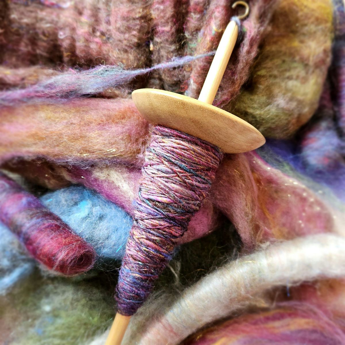 Intro to Hand Spinning Yarn: Drop Spindle with Jasmine Davis