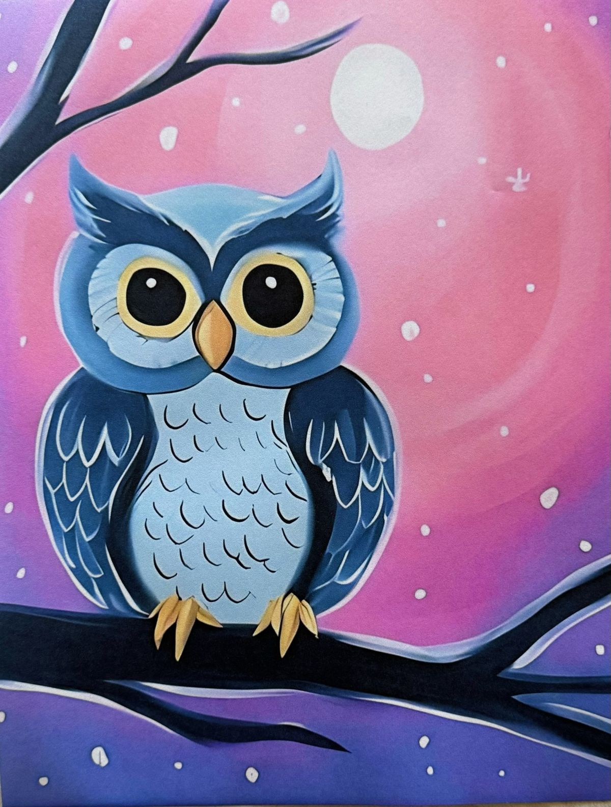 Owl Kids Summer Paint Party