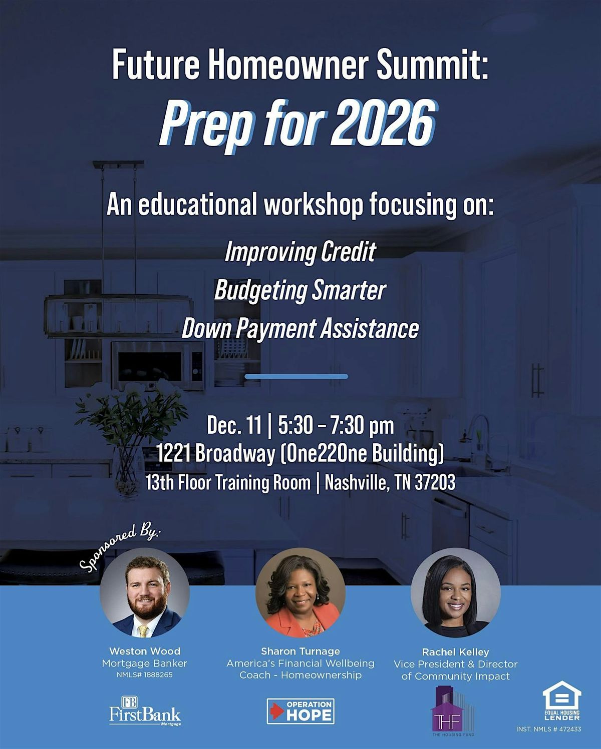 Future Homeowner Summit: Prep for 2026