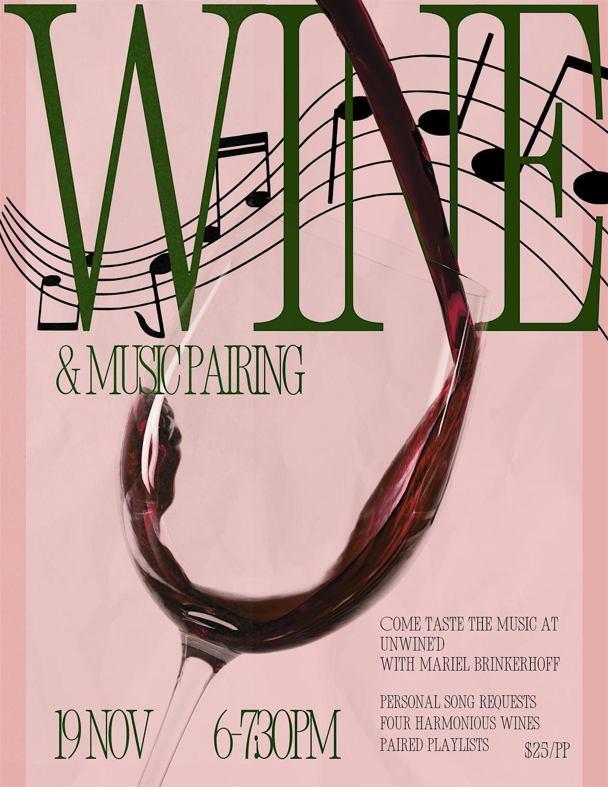 Sip & Sound: A Girls\u2019 Night of pairing great music &  robust wines