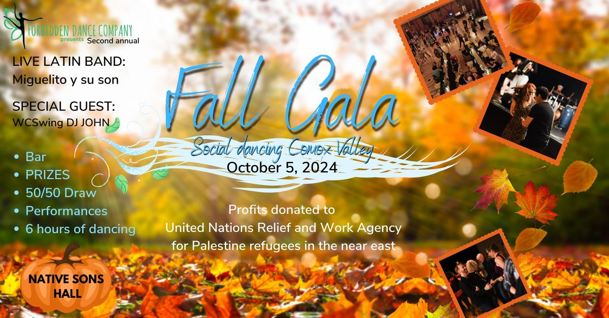 Fall Gala 2024 - Social Dance - LIVE BAND - Prizes