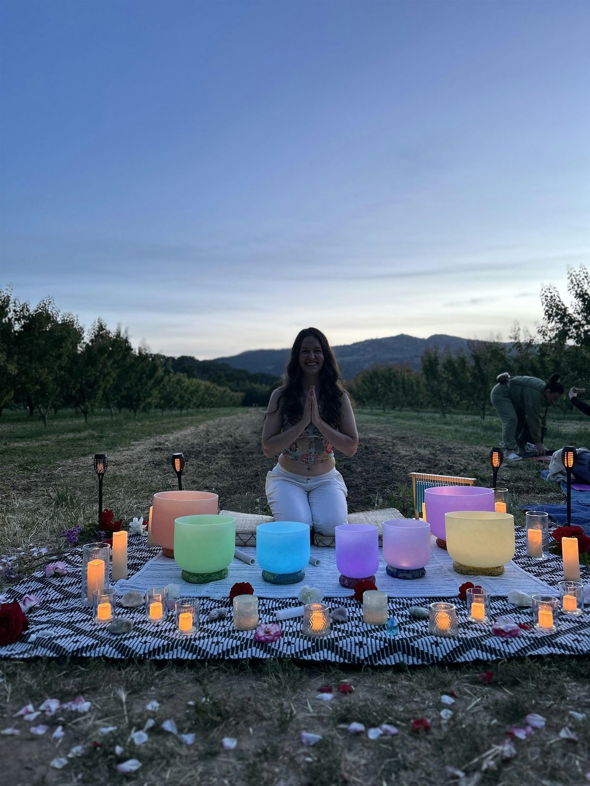 Sunset Orchard sound bath