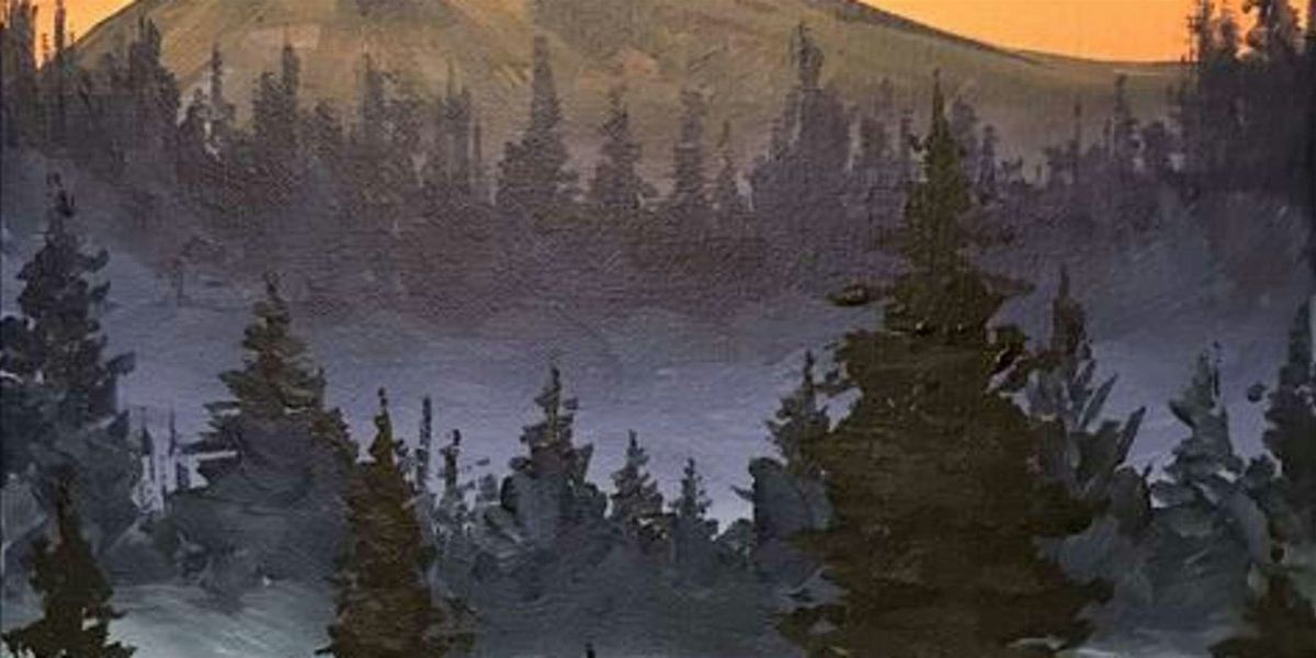 Sunrise Over the Mountains - Paint and Sip by Classpop!\u2122