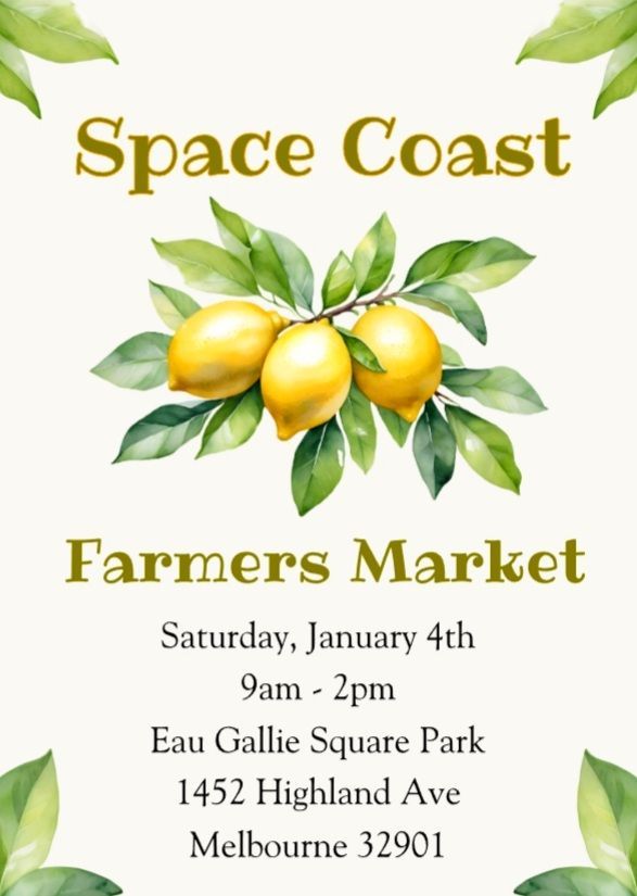 Space Coast Farmers Market 2025