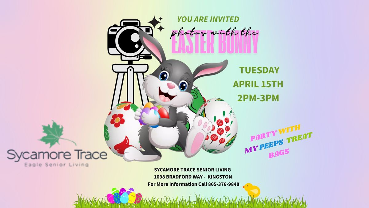 Photos with the EASTER BUNNY