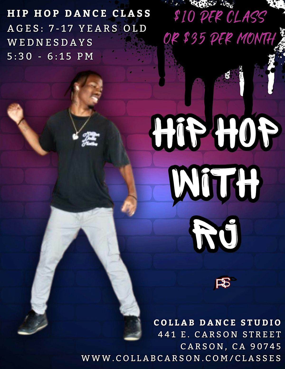 Kids Hip Hop Intermediate Dance Class