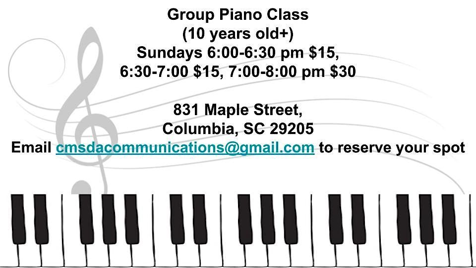 Group Piano Class