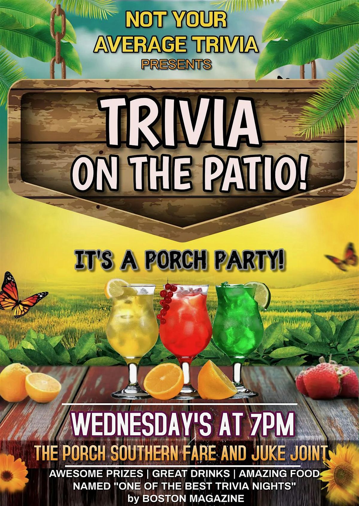 Not Your Average Trivia Night at The Porch