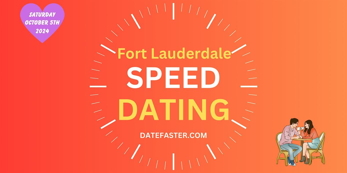 Speed Dating Fort Lauderdale Singles 24-39