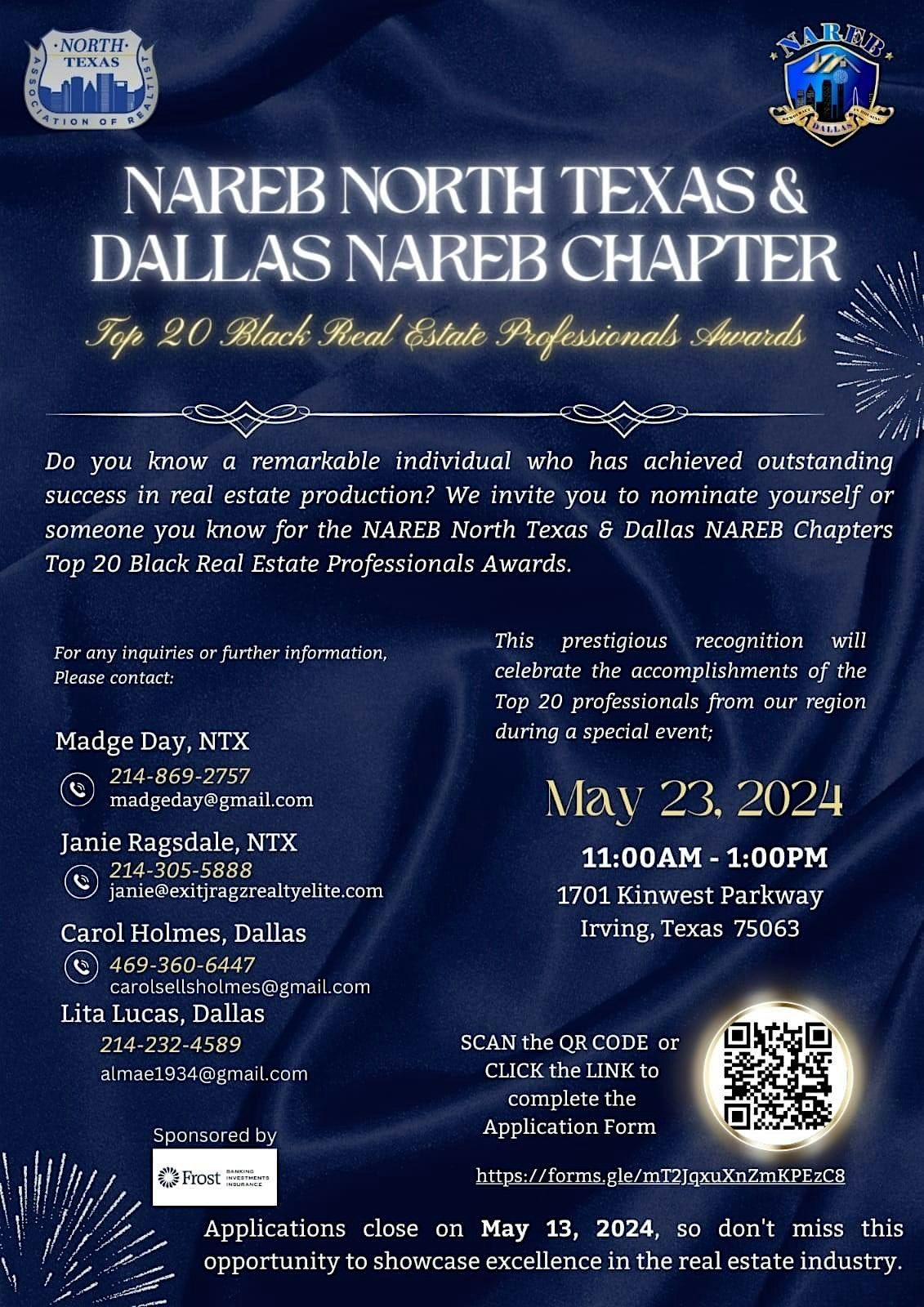 NAREB North Texas & Dallas Top 20 Awards