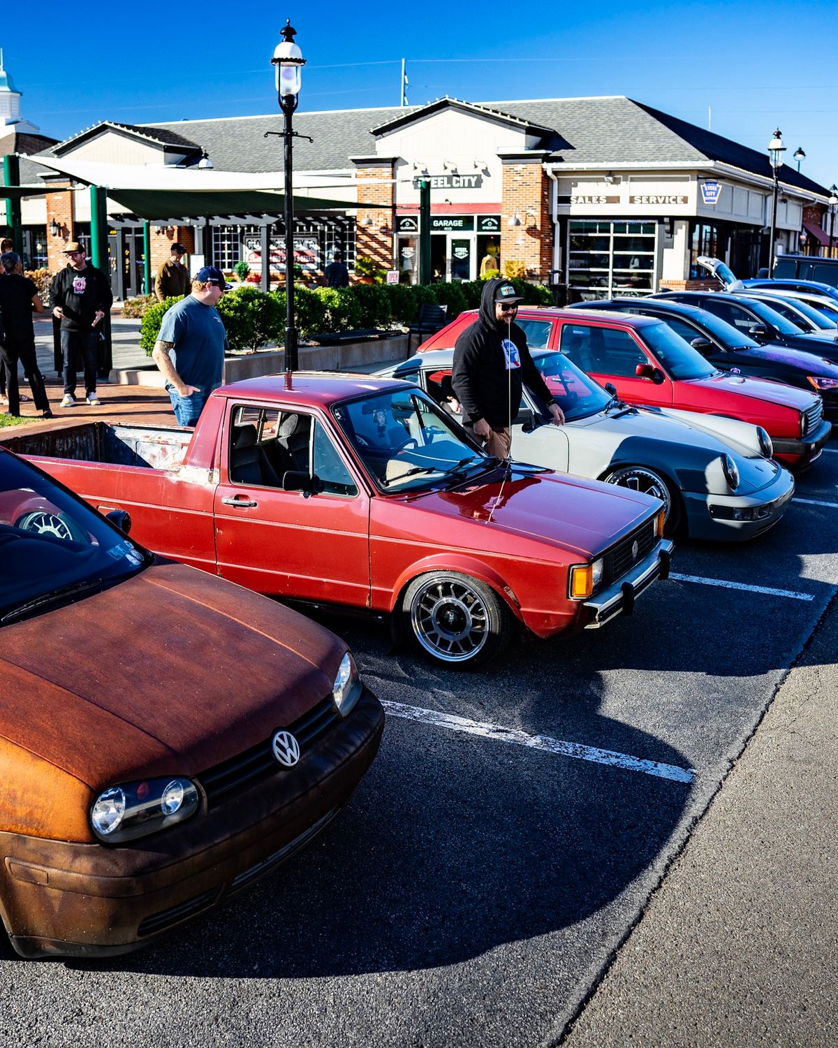 Donuts + Euros Car Meet at Steel City - Cranberry