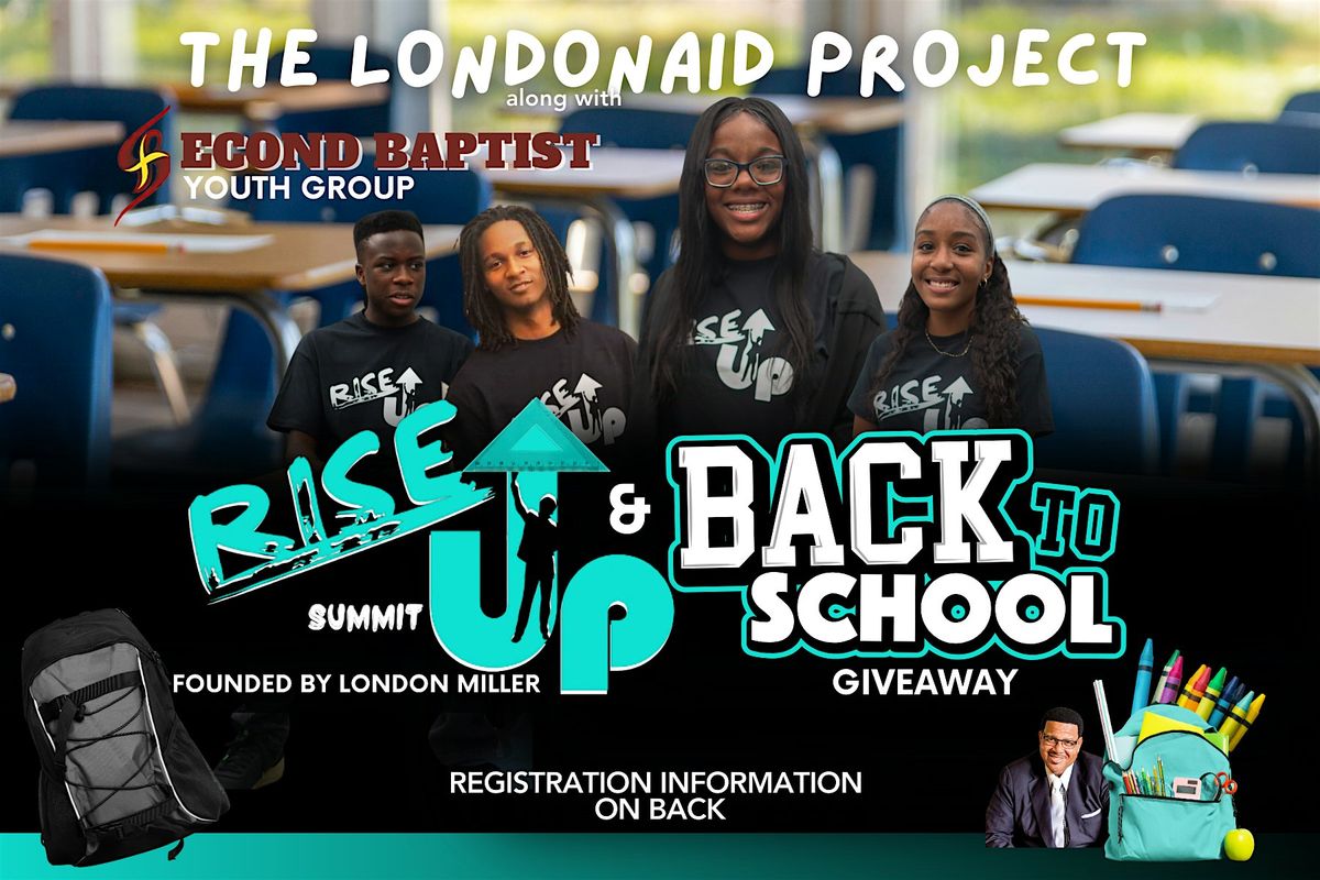 Rise Up Teen Summit & SBC Backpack Giveaway