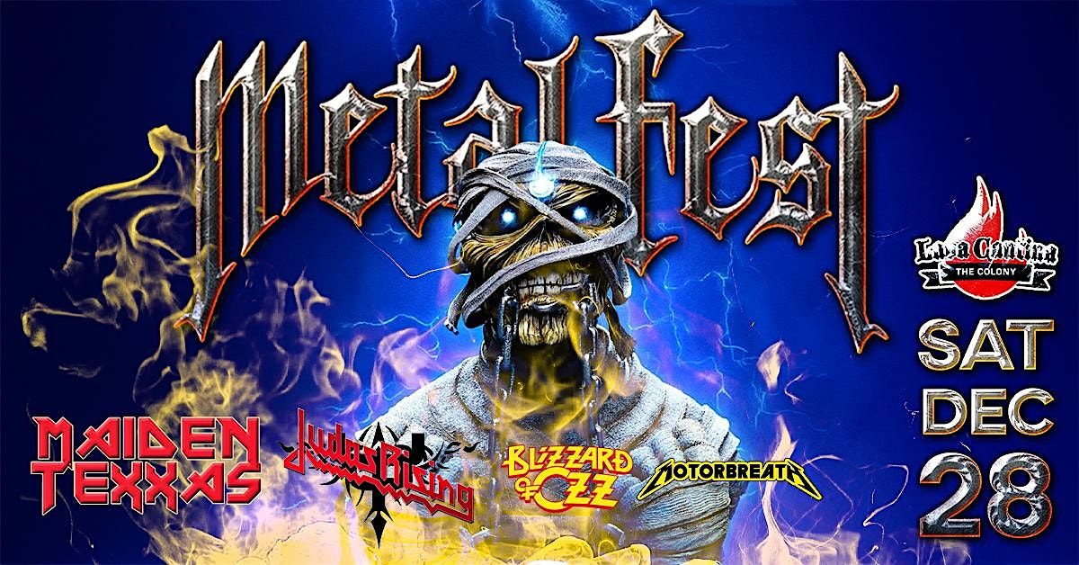 Metalfest - Maiden Texxas, Judas Rising, Blizzard of Ozz & Motorbreath